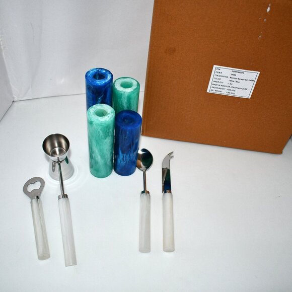 Jonathon Adler  Como Barware Set # 34088  NIB - Picture 2 of 6